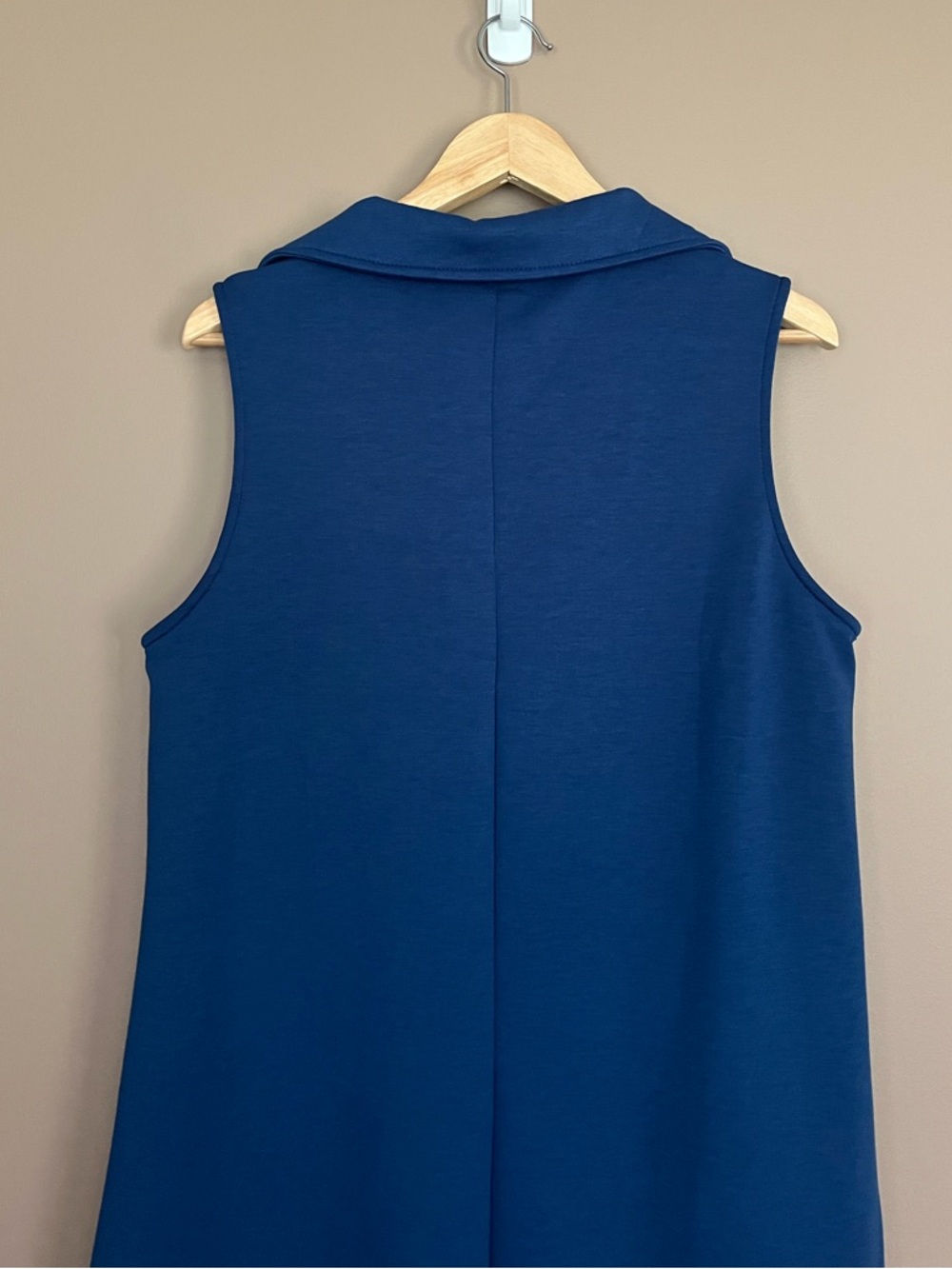 {Dear Scarlett} Cruise Sleeveless Travel Dress in Blue - Womens Medium - NWT - Picture 6 of 11